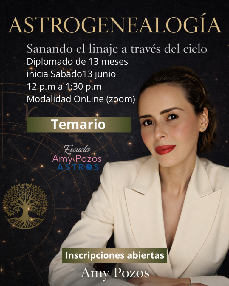 ASTROGENEALOGÍA (Sanando el linaje a través del cielo) Sabados