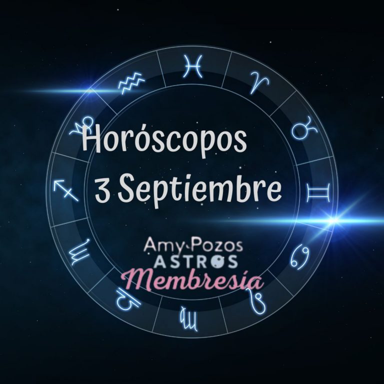 Horóscopos Viernes 3 de septiembre 2021