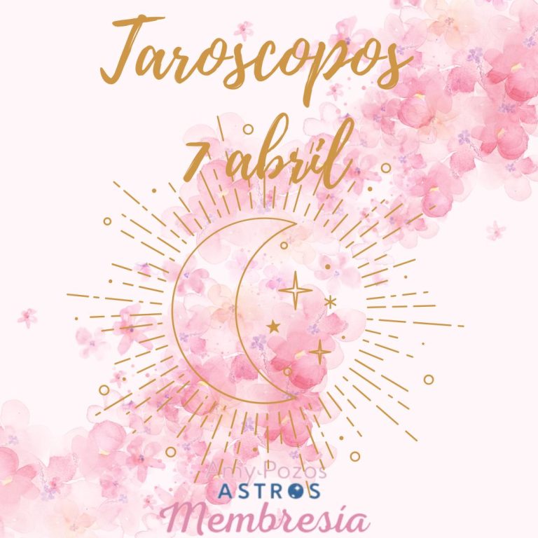 Taroscopos jueves 7 de abril 2022