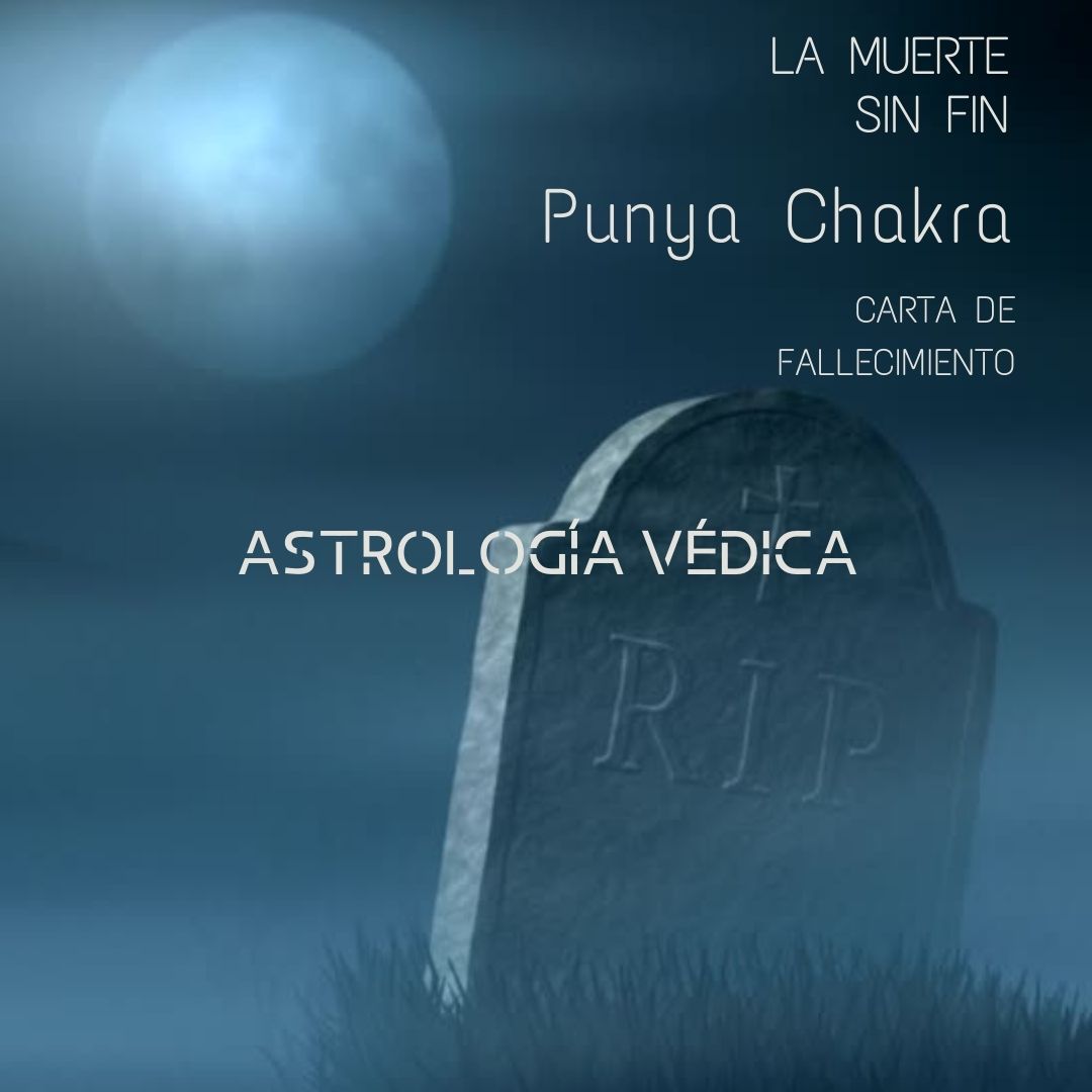 Carta de Fallecimiento-Punya Chakra