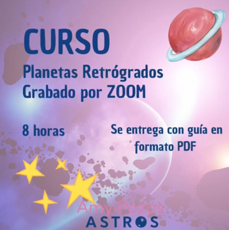 Curso planetas retrógrados (Grabado)