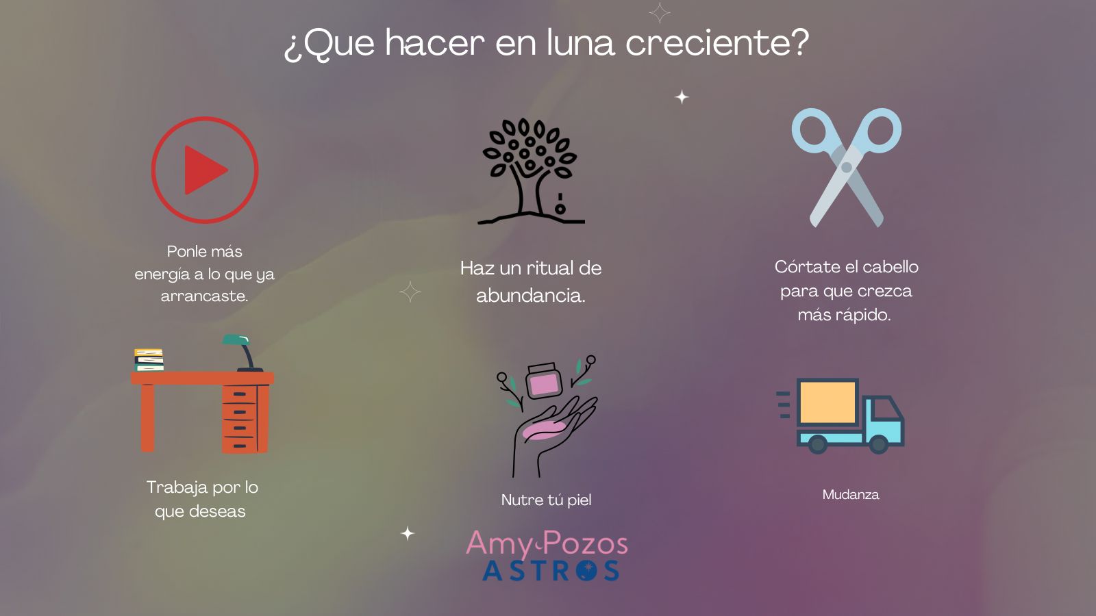 Rituales para hacer en luna creciente