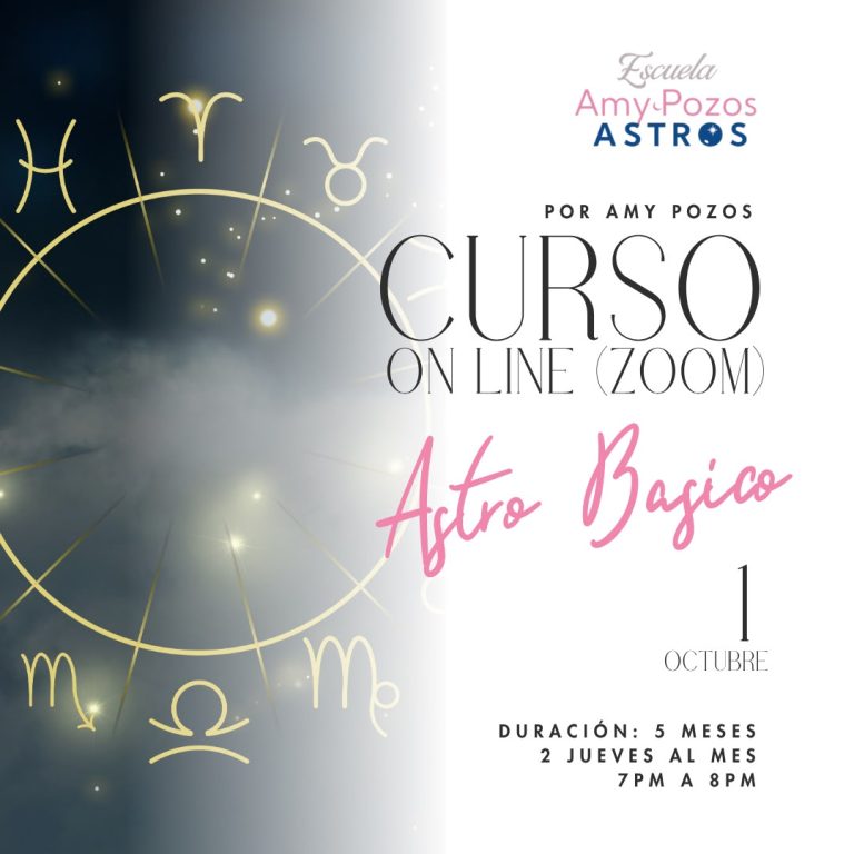 ASTROLOGÍA BÁSICO «SUMÉRGETE EN TU AUTOCONOCIMIENTO»