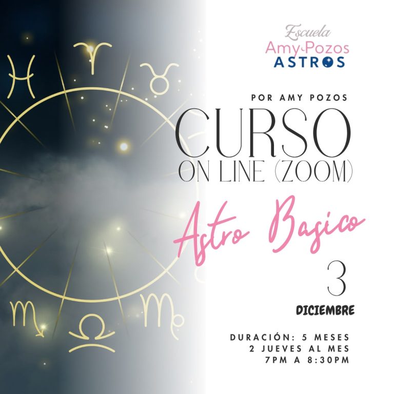 ASTROLOGÍA BÁSICO «SUMÉRGETE EN TU AUTOCONOCIMIENTO»