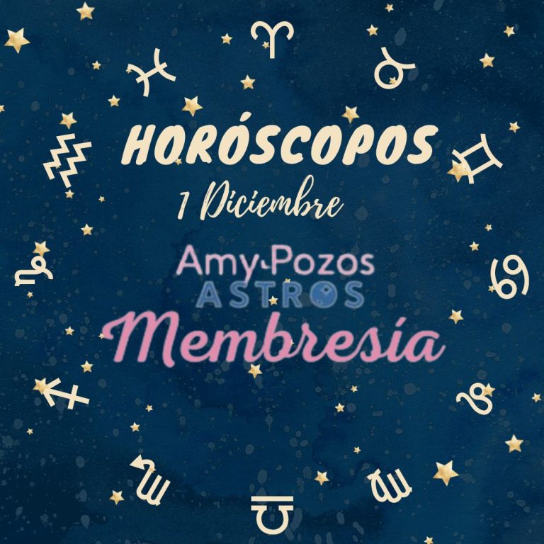Horóscopos miércoles 1 de diciembre 2021