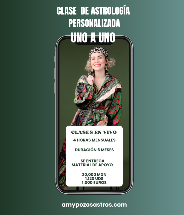 Clases Personalizadas 1 a 1 Astrlogía Básico – Intermedio
